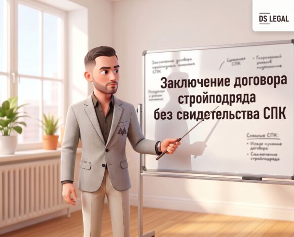 Договор подряда на выполнение строительных работ без свидетельства СПК